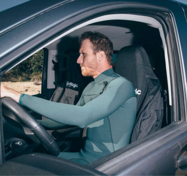 Funda De Asiento Impermeable Para Auto Surflogic Black