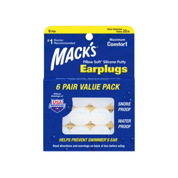 MACKS - Tapones Para Oídos de Masilla de Silicona