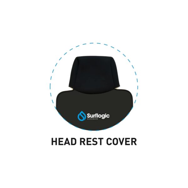Funda de Asiento Impermeable Para Auto de Neopreno Surflogic - Black