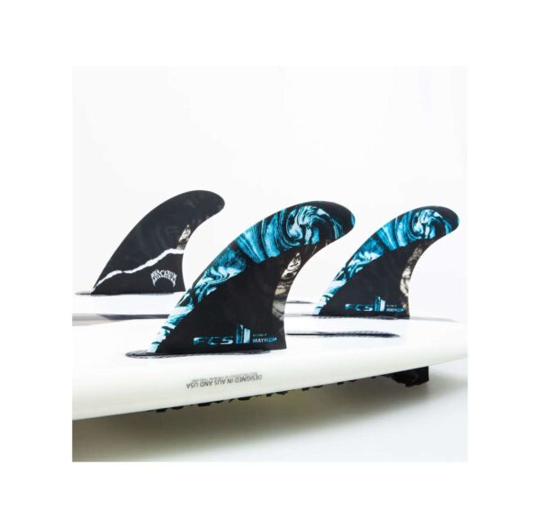 Quillas FCS II Matt Biolos Performance Core Carbon Tri Fins M