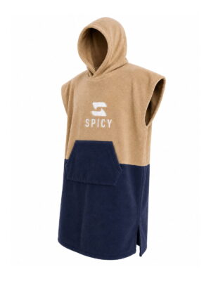 Change Towel Spicy Pocho De Microfibra Biege Blue