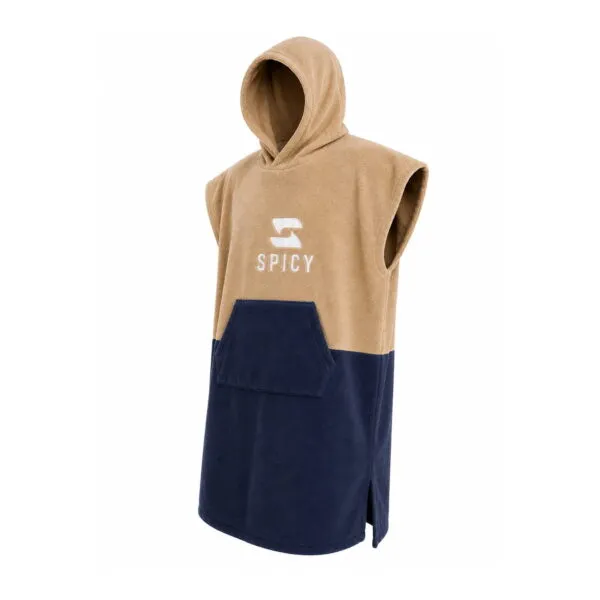 Change Towel Spicy Pocho De Microfibra Biege Blue