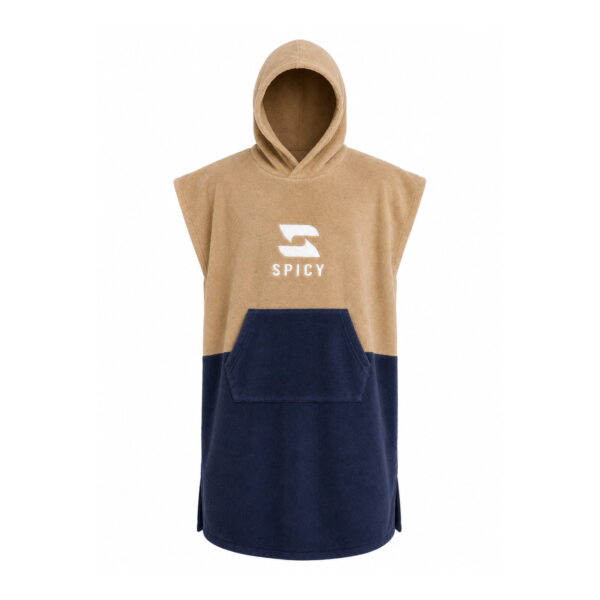 Change Towel Spicy Pocho De Microfibra Biege Blue