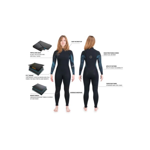 Wetsuit Dakine Quantum Chest Zip Full 3.2 mm