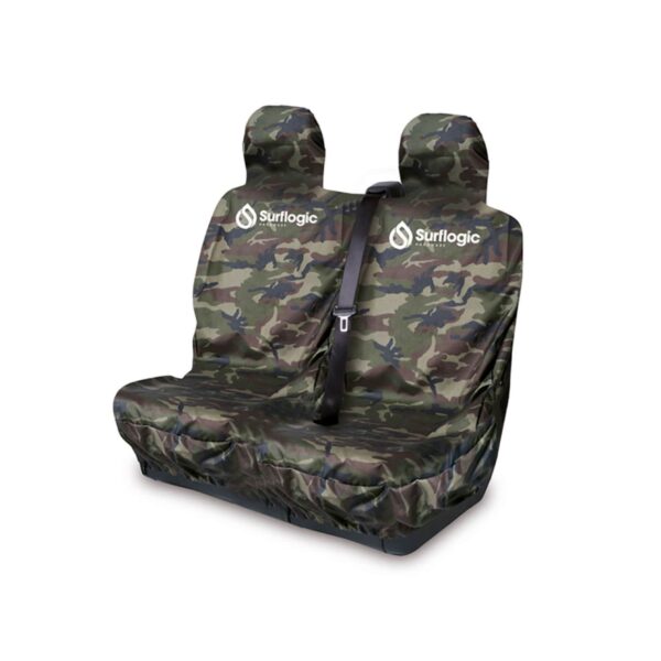 Funda De Asiento Doble Impermeable Para Autos - Surflogic Camo