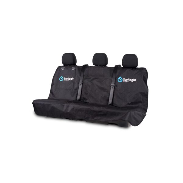 Funda De Asiento Triple Impermeable Para Autos Surflogic Black