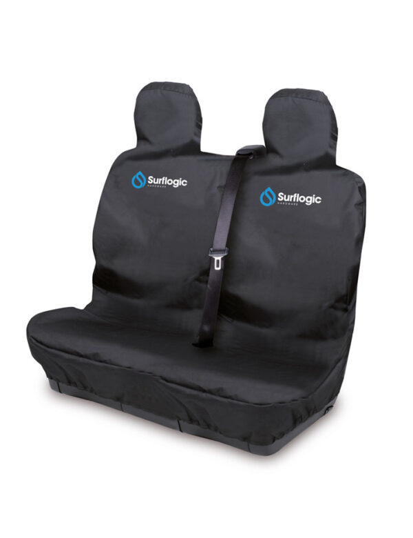 Funda De Asiento Doble Impermeable Para Autos - Surflogic Black