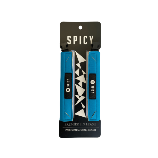 Fin Leash Spicy - Seguro Para Aletas Blue