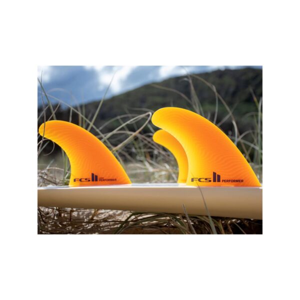 Quillas FCS II Neo Glass Eco Performer Thruster Mango