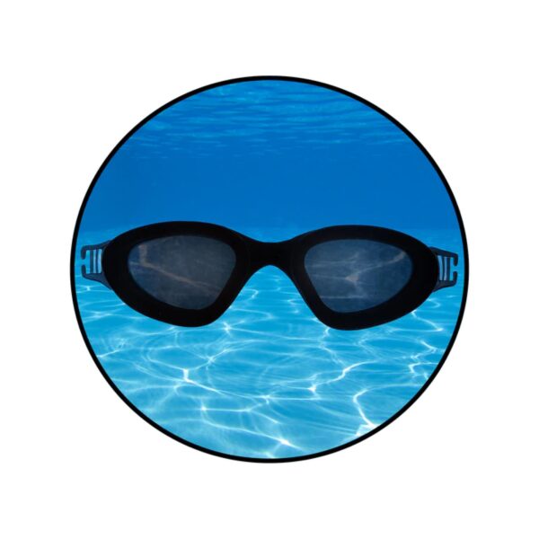 D-LUX Goggles DMC Black Silver Lentes de Natación