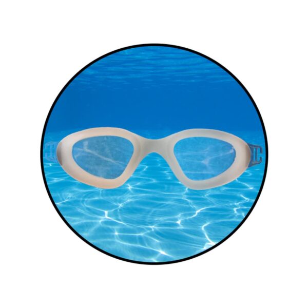 D-LUX Goggles DMC White Clear Lentes de Natación