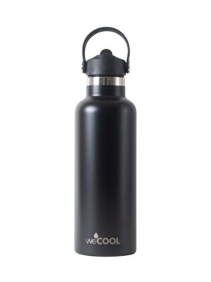 Botella WeCool 650 ML Black - Botella Térmica (Tapa con Pico)