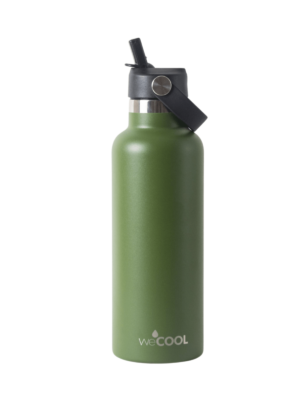 Botella WeCool 650 ML Green - Botella Térmica (Tapa con Pico)