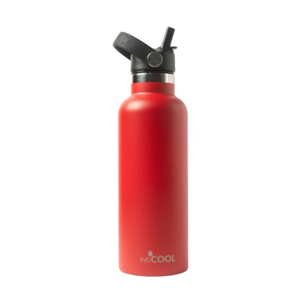 Botella WeCool 650 ML Red - Botella Térmica (Tapa con Pico)