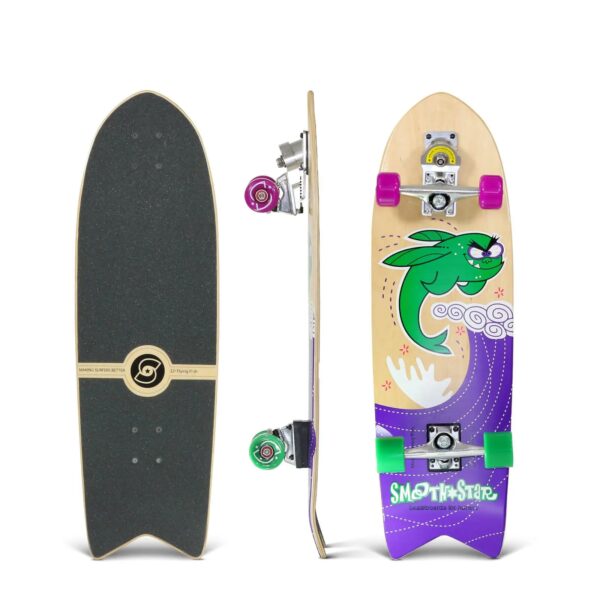 Surfskate Smoothstar Modelo Flying Fish - 32″ (Green)