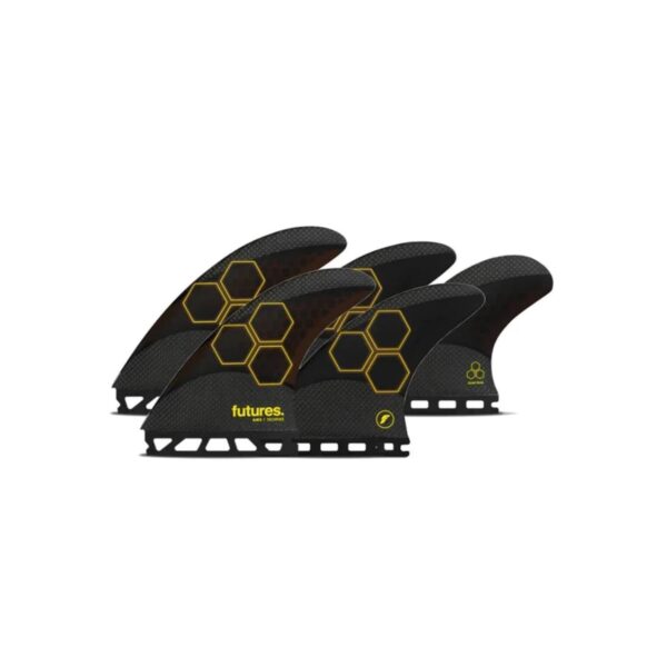 Quillas Futures AM2 Techflex 5 Fin Quad Rear
