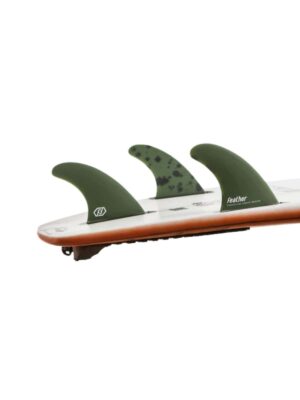 Quillas Future Fiberglass Series Green – Feather Fins