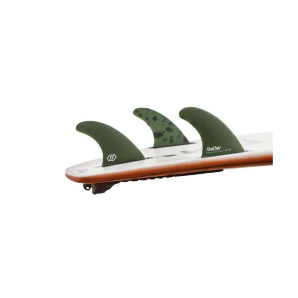 Quillas Future Fiberglass Series Green – Feather Fins