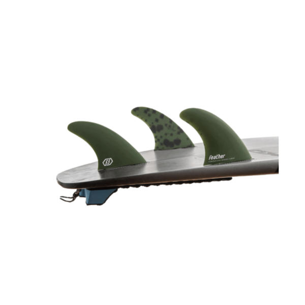 Quillas FS2 Fiberglass Series Green – Feather Fins