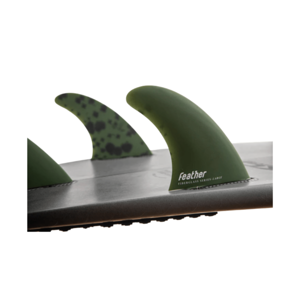 Quillas FS2 Fiberglass Series Green – Feather Fins