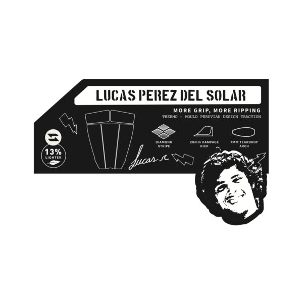 Deck Spicy Lucas Perez Del Solar - White/Black