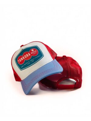 Trucker Cap Red/White - Tunkora