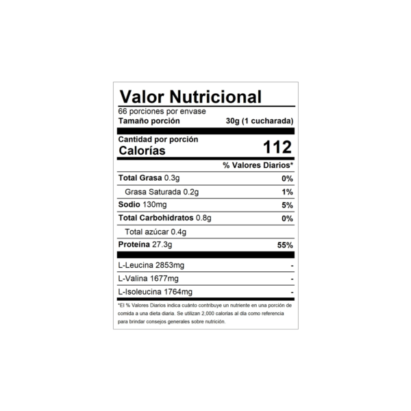 Metapure Whey Protein Isolate Zero Carb 2 kg QNT