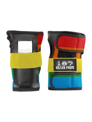 Muñequera 187 Killer Pads Wrist Guard Rainbow