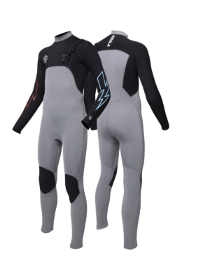 Wetsuit Para Niño Vissla 7 Seas Bolt Full Chest Zip