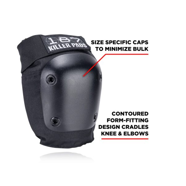 Protecciones 187 Killer Pads Black Six Pack