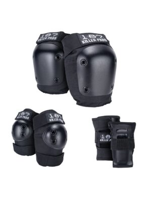 Protecciones 187 Killer Pads Black Six Pack