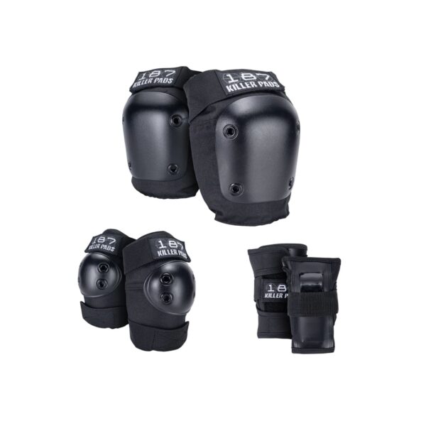 Protecciones 187 Killer Pads Black Six Pack
