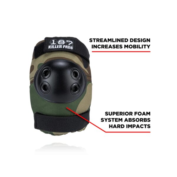 Protecciones 187 Killer Pads Six Pack Camo Junior