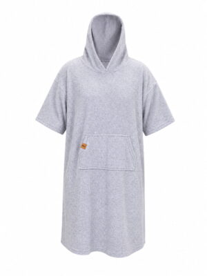 Poncho Dry Grey Toalla