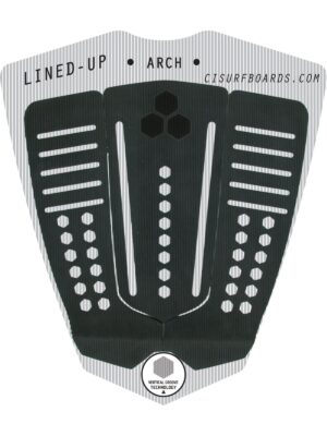 Deck Channel Island Lined Up Arch Black 2.5 mm