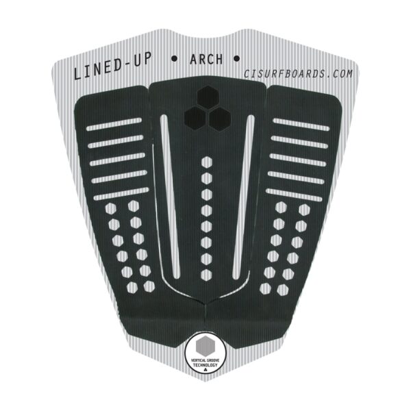 Deck Channel Island Lined Up Arch Black 2.5 mm