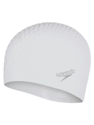 Gorro Para Natación Speedo Blubble Active + Adulto Blanco