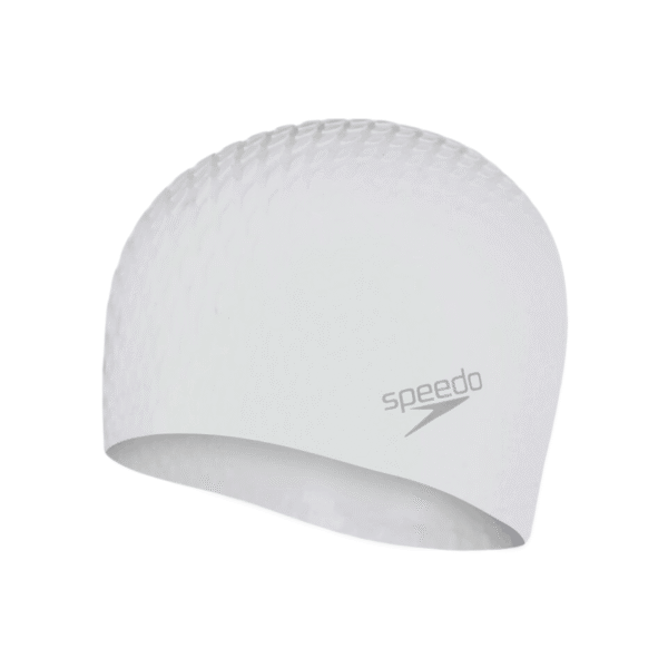 Gorro Para Natación Speedo Blubble Active + Adulto Blanco