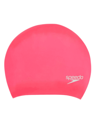 Gorro Para Natación Speedo Long Hair Adulto Rosado