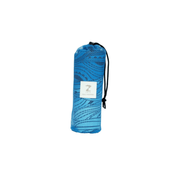 Toalla De Microfibra Para Natación Zvibes Grande Azul