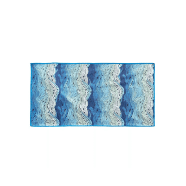 Toalla De Microfibra Para Natación Zvibes Grande Azul