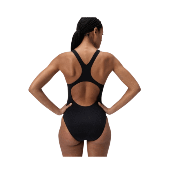 Traje De Baño Para Natación De Mujer Speedo Medalist Printed Negro
