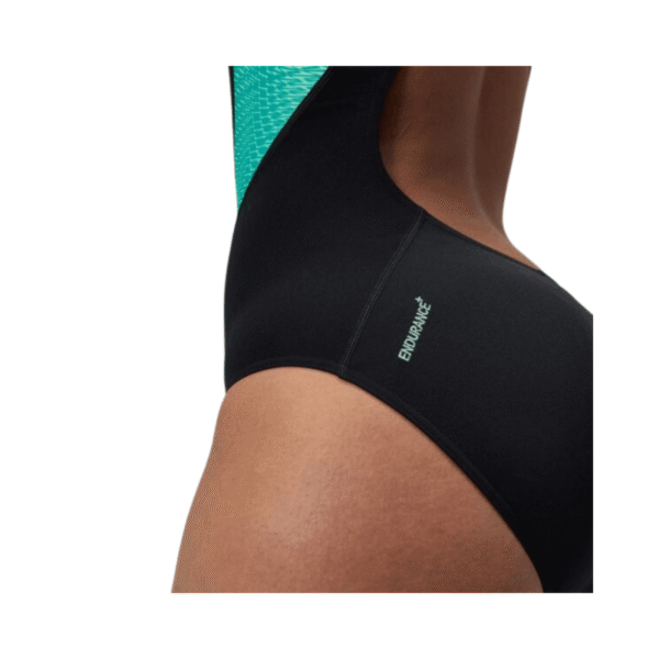 Traje De Baño Para Natación De Mujer Speedo Placement Laneback Turquesa