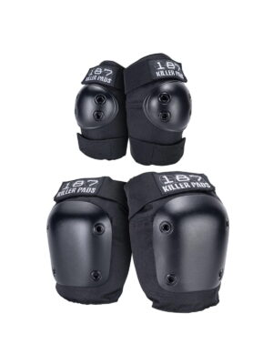 Protecciones Combo Pack 187 Killers Pads Black