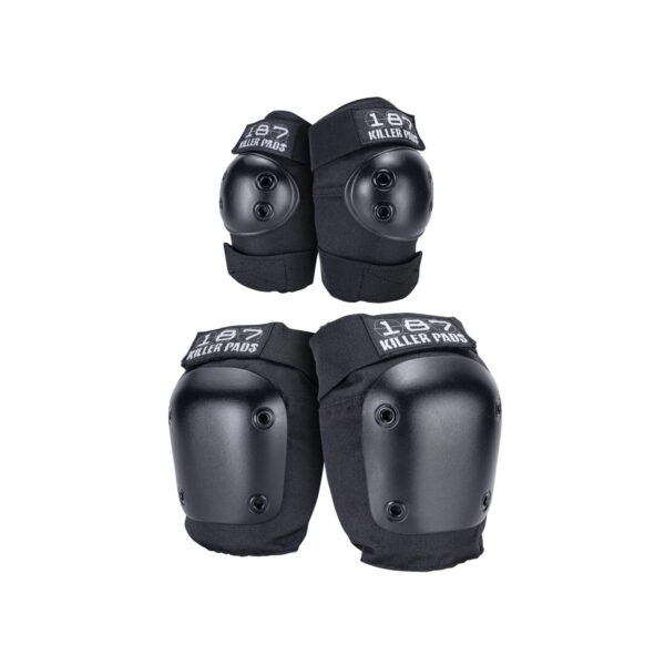 Protecciones Combo Pack 187 Killers Pads Black 