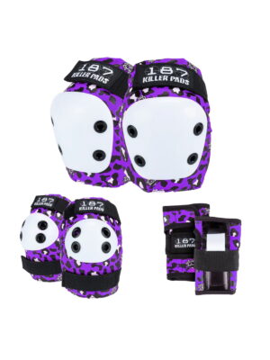Protecciones 187 Killer Pads Six Staab Purple Junior