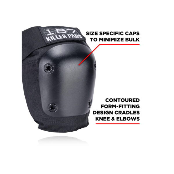 Protecciones Combo Pack 187 Killers Pads Black 