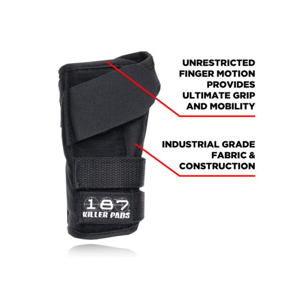 Muñequera 187 Killer Pads Pro Wrist Guard Pad Black
