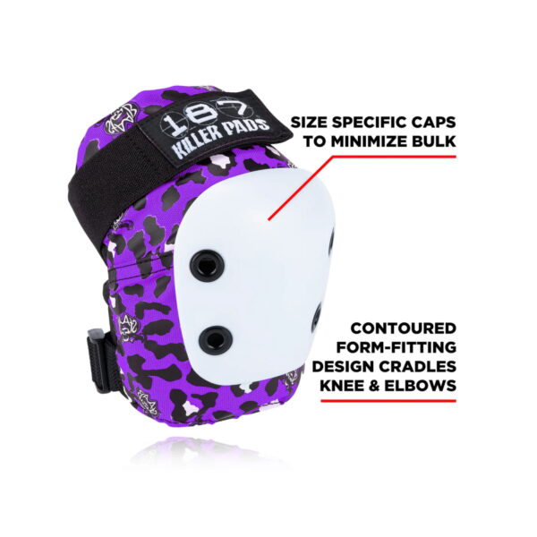 Protecciones 187 Killer Pads Six Staab Purple Junior