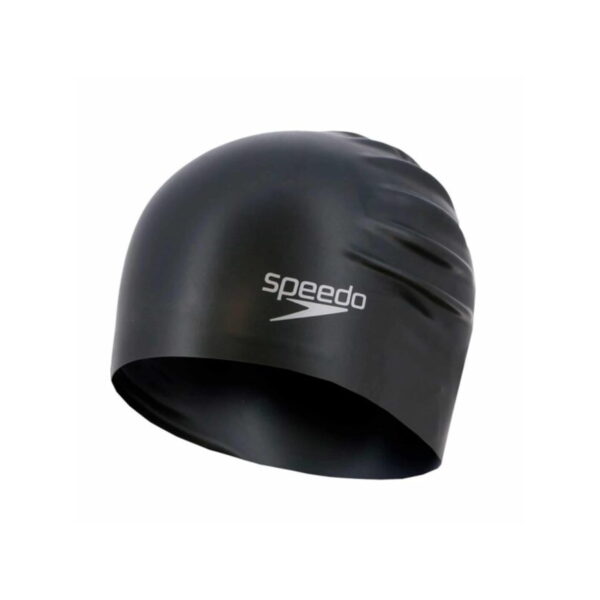 Gorro Para Natación Speedo Long Hair Adulto Negro
